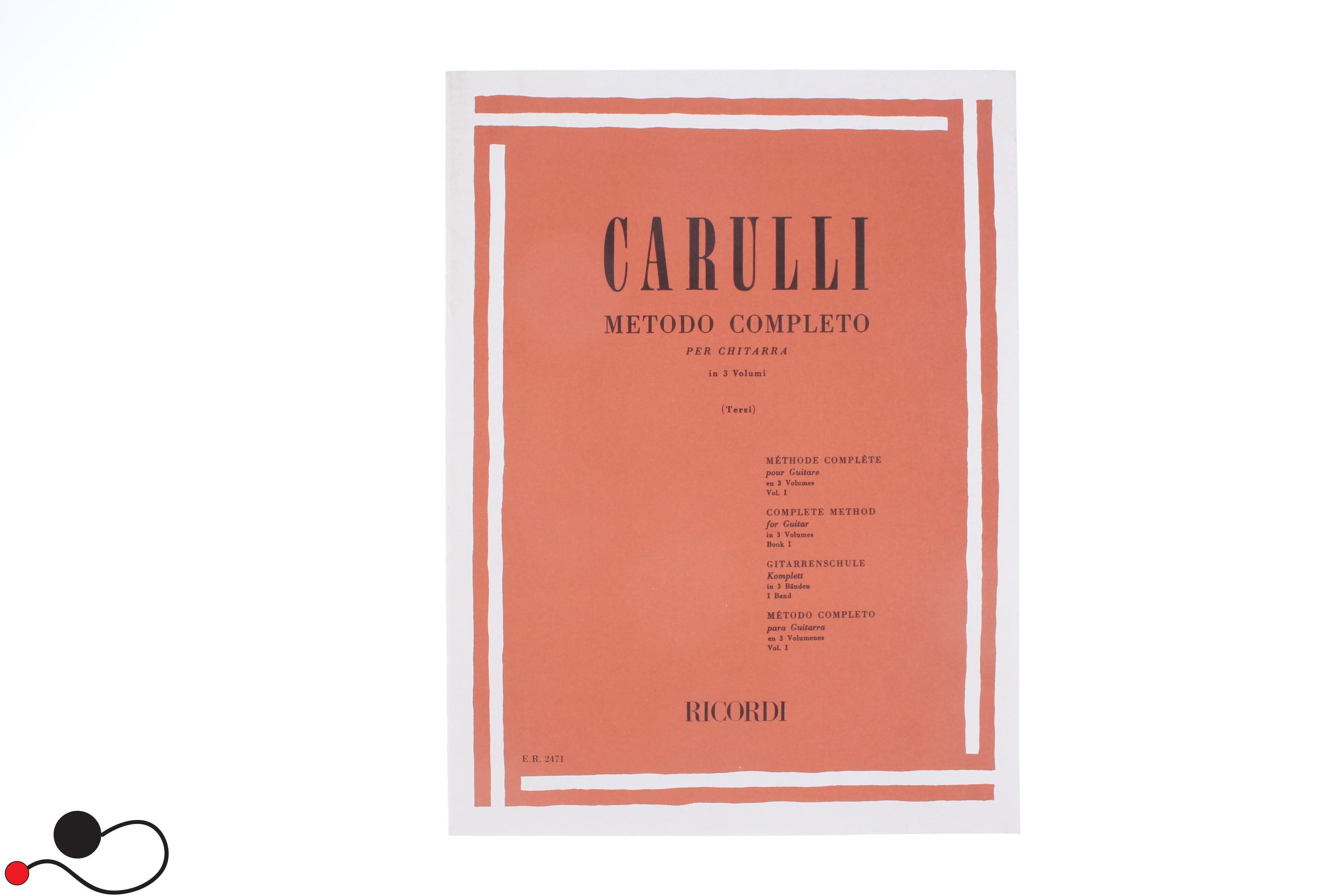 Manuale spartito Ricordi