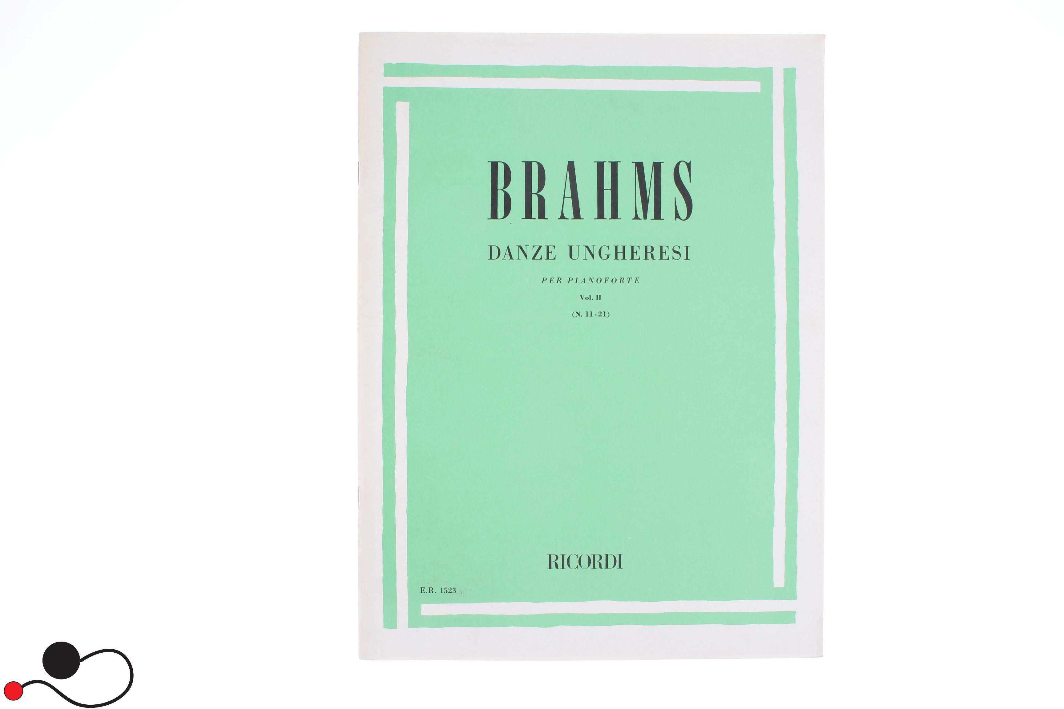 Spartito Ricordi Brahms