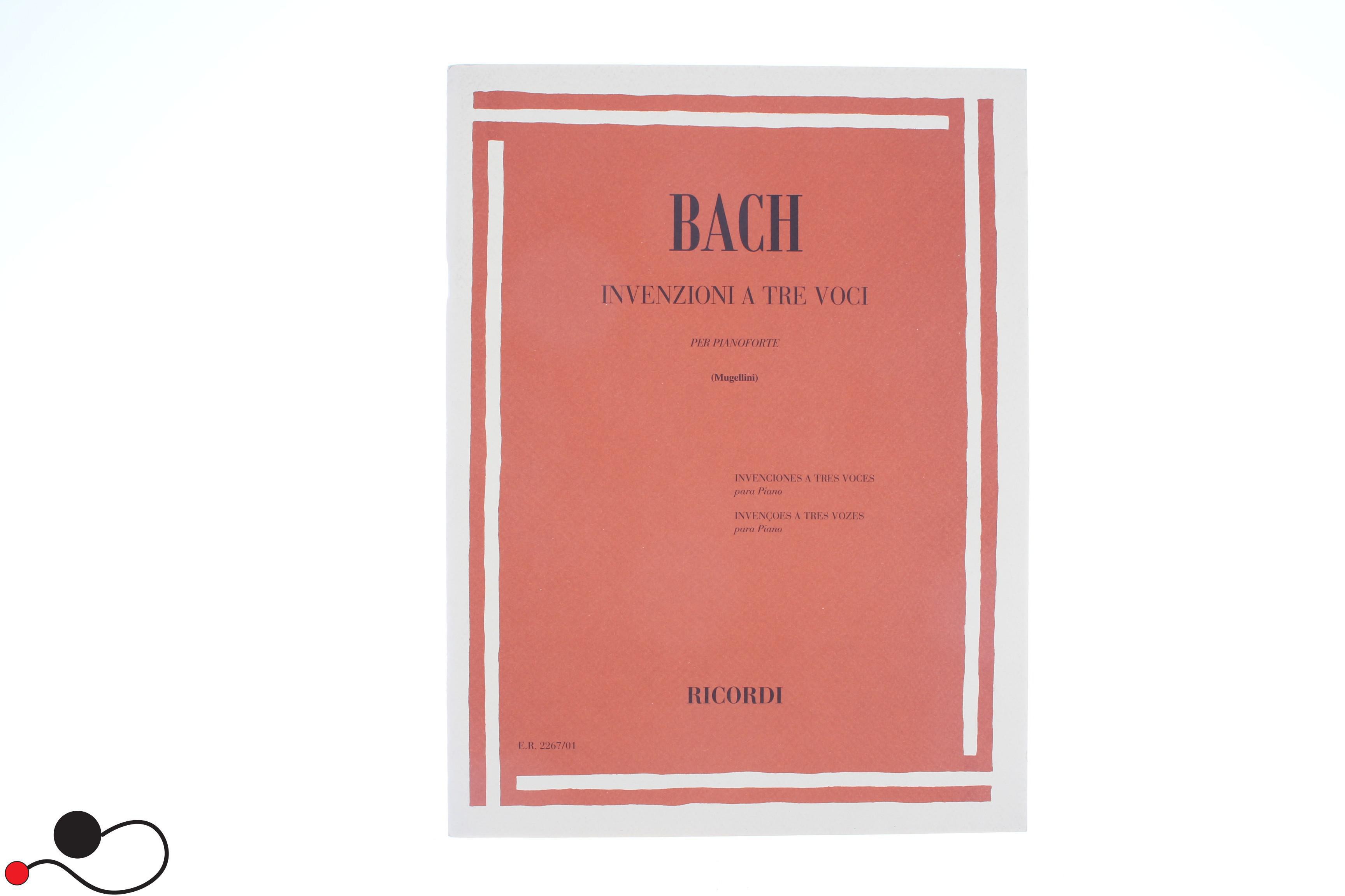 Spartito Ricordi Bach