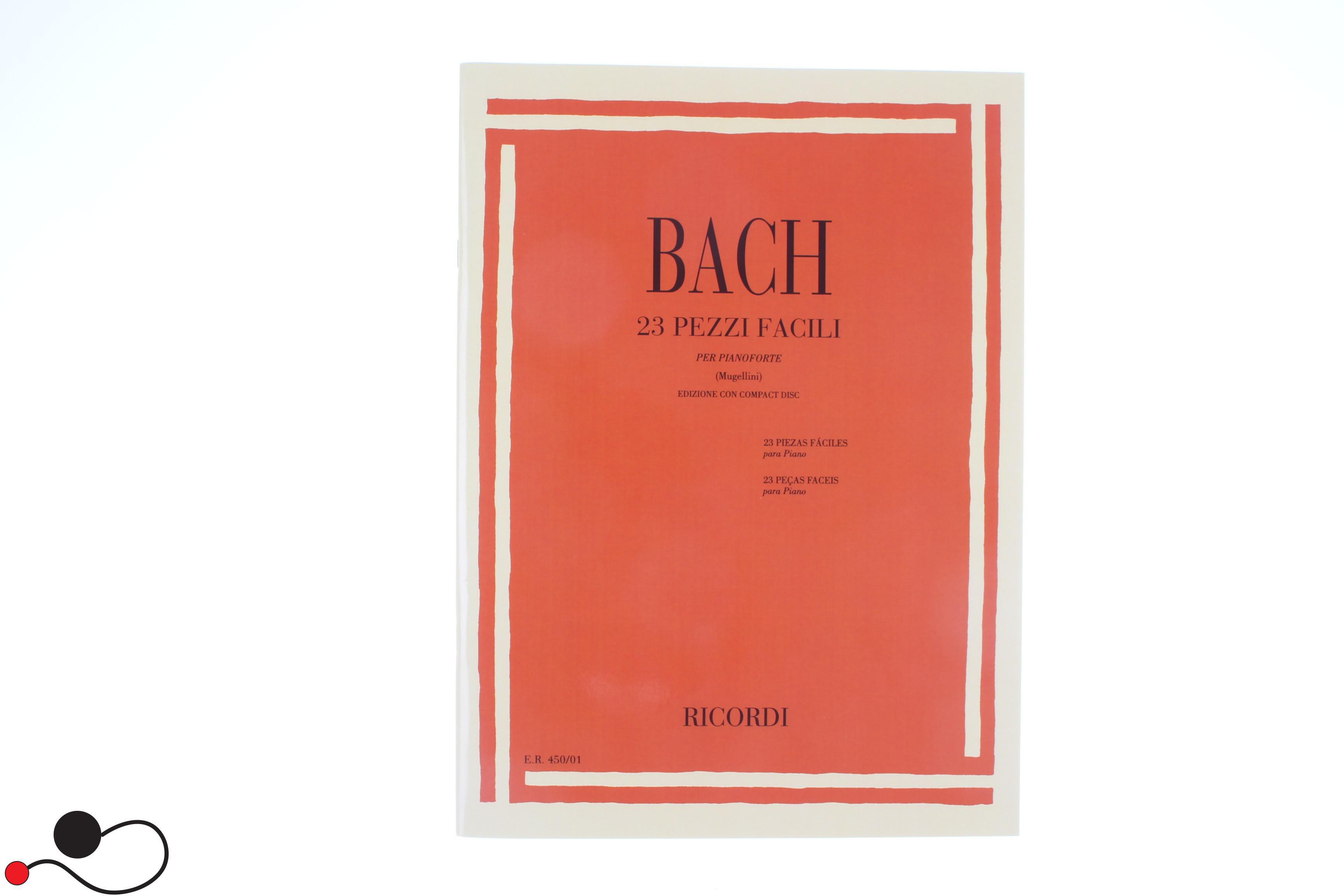 Spartito Ricordi Bach