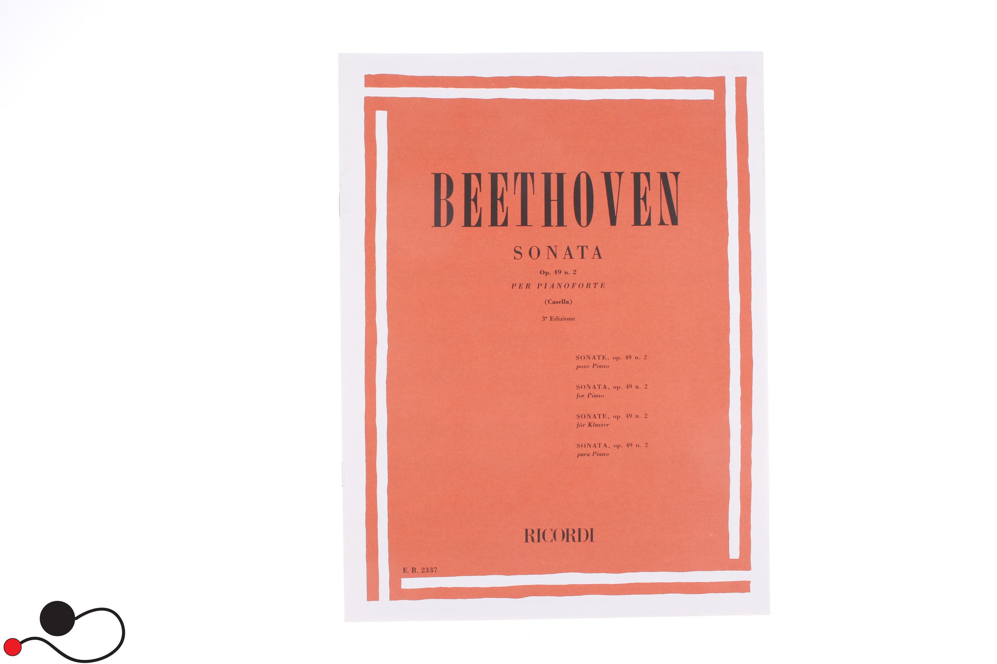 Spartito Ricordi Beethoven
