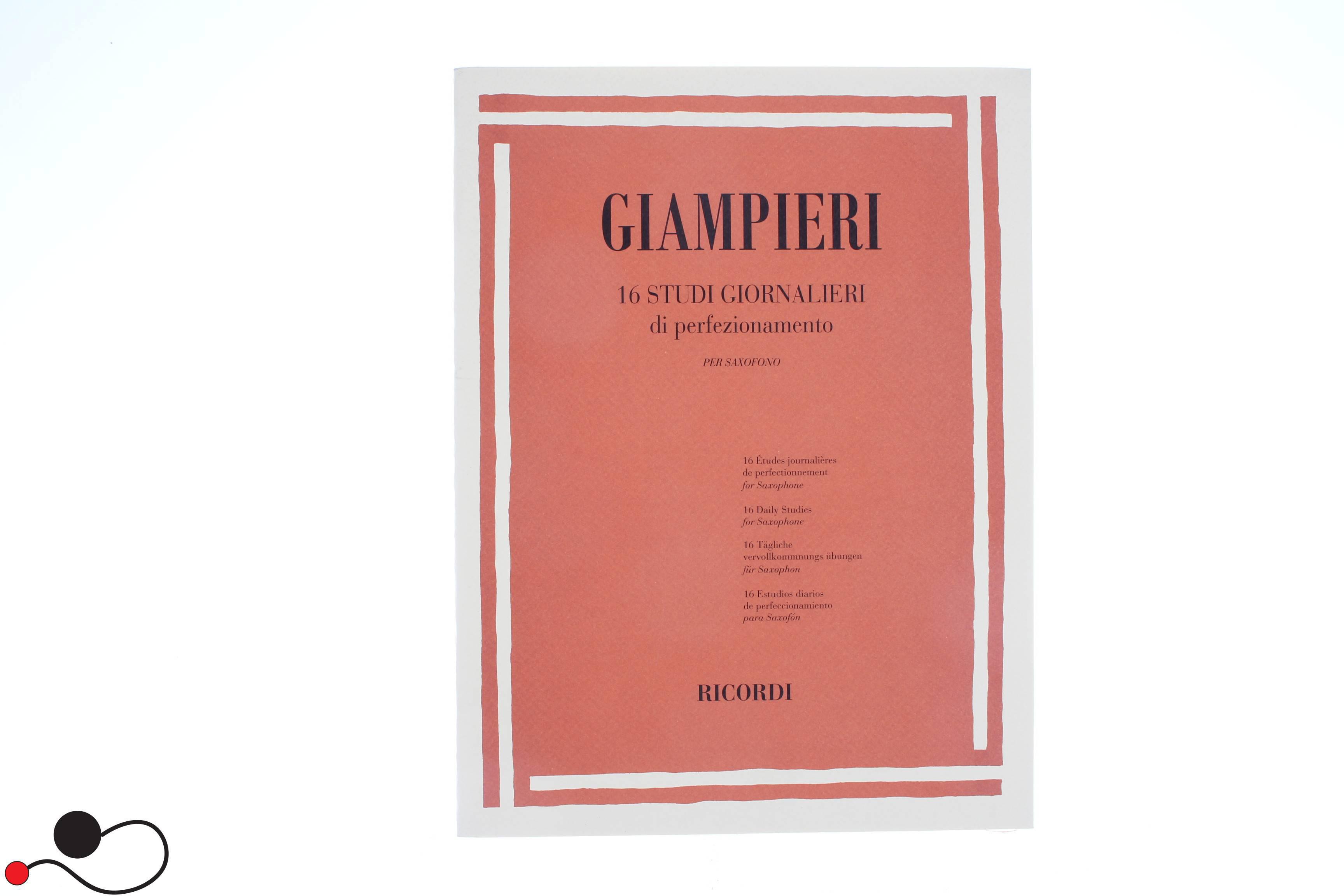 Spartito Ricordi Giampieri