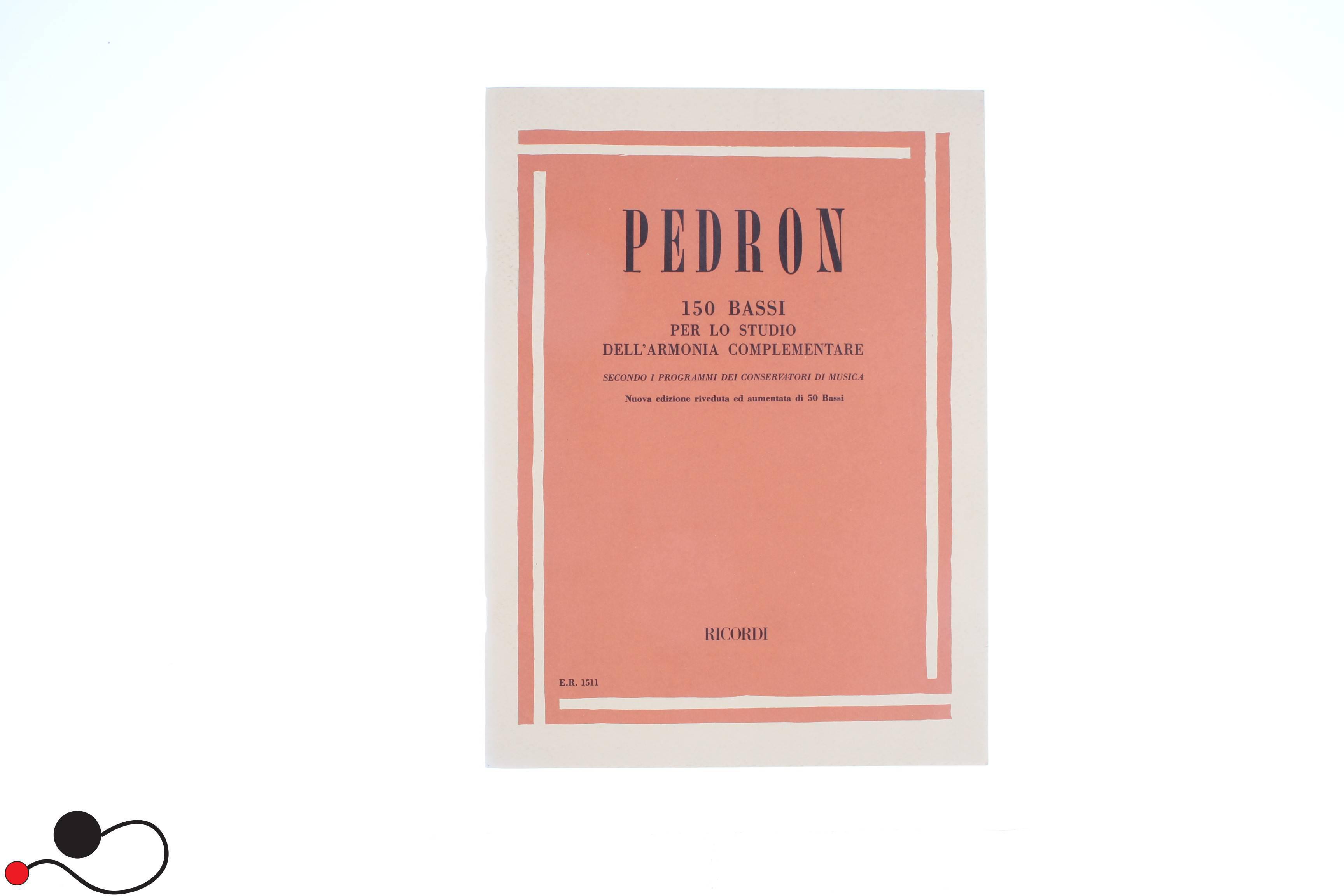 Manuale spartito Ricordi Pedron