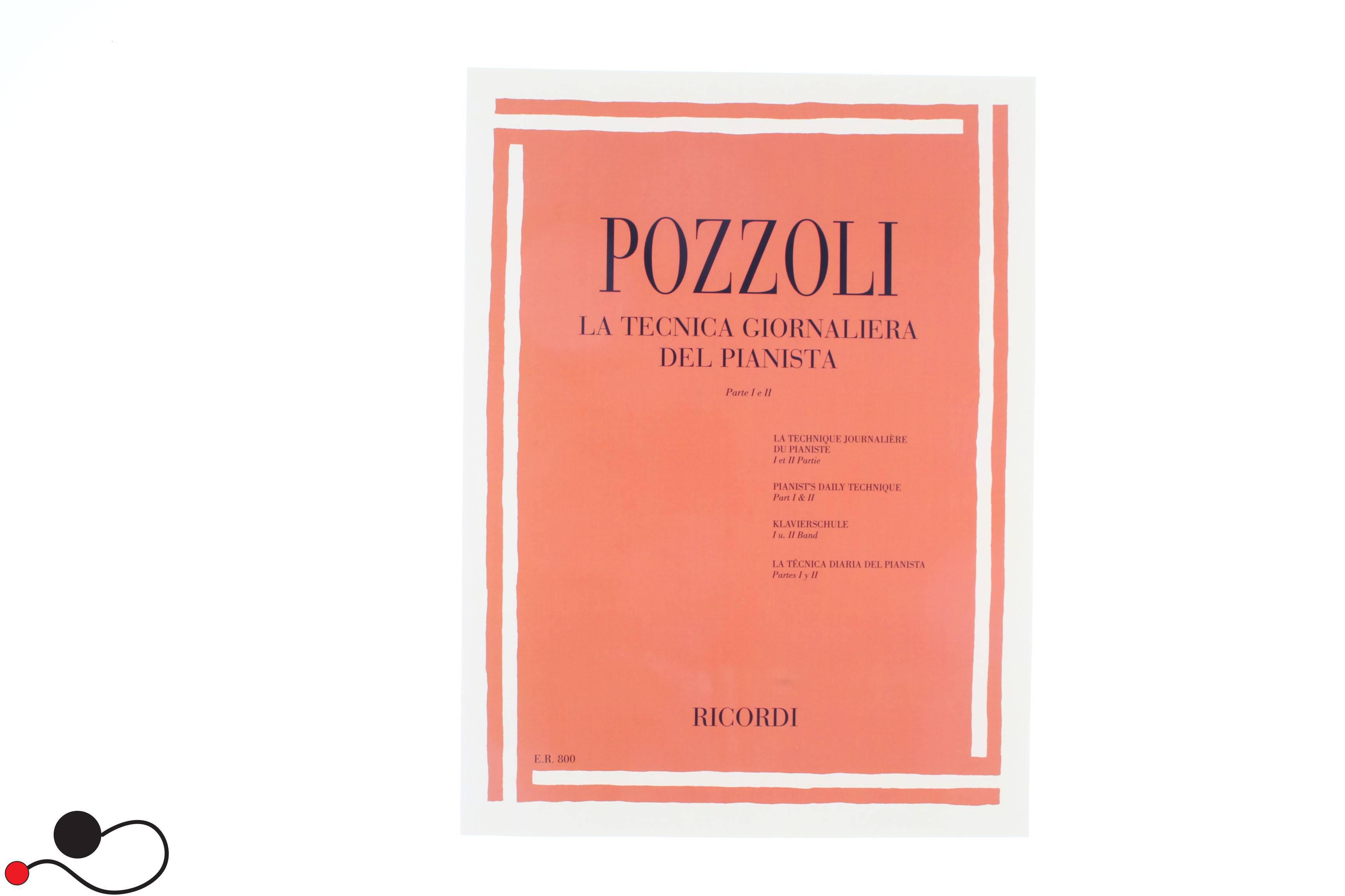 Spartito Ricordi Pozzoli
