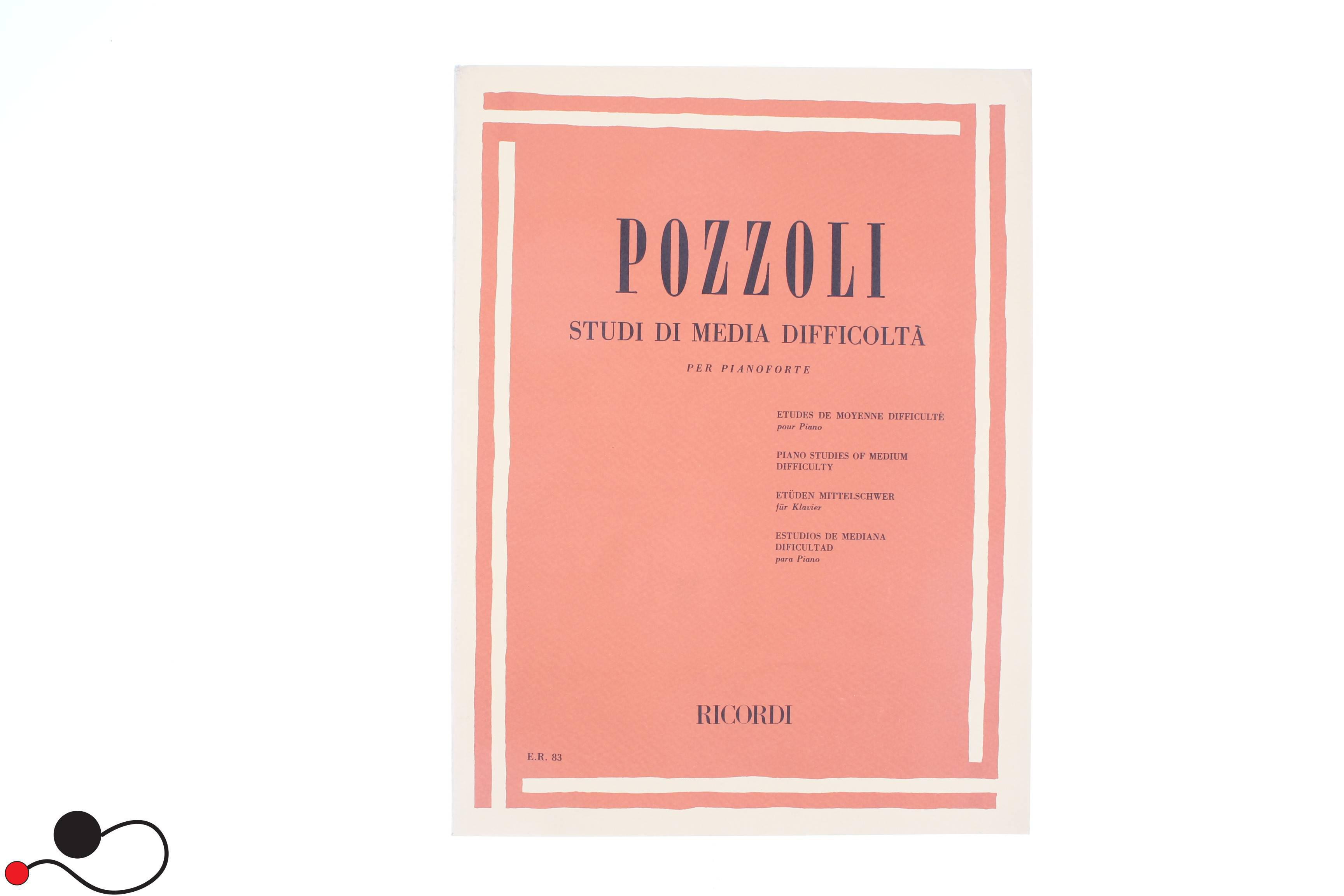 Spartito Ricordi Pozzoli
