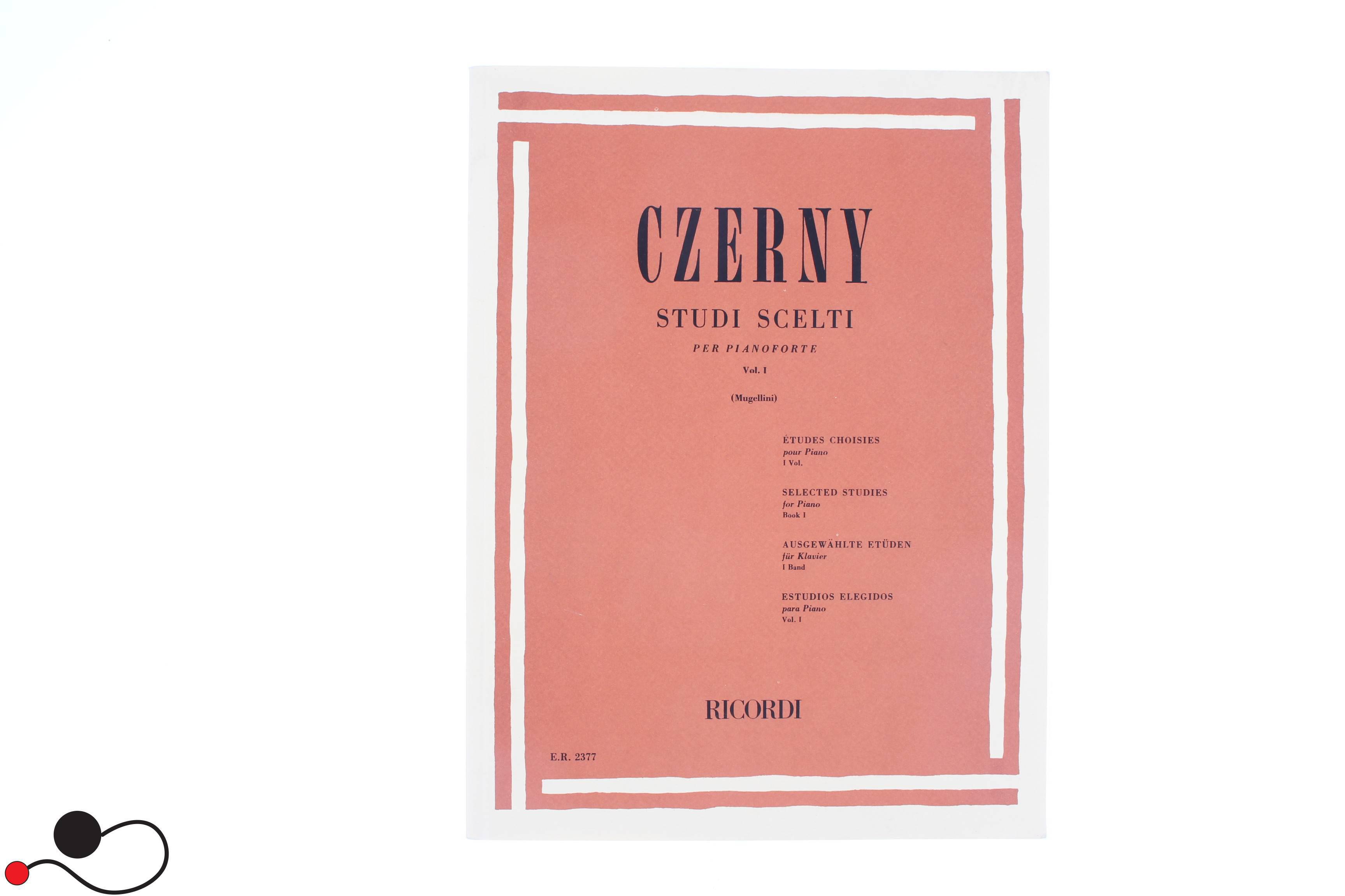Spartito Ricordi Czerny