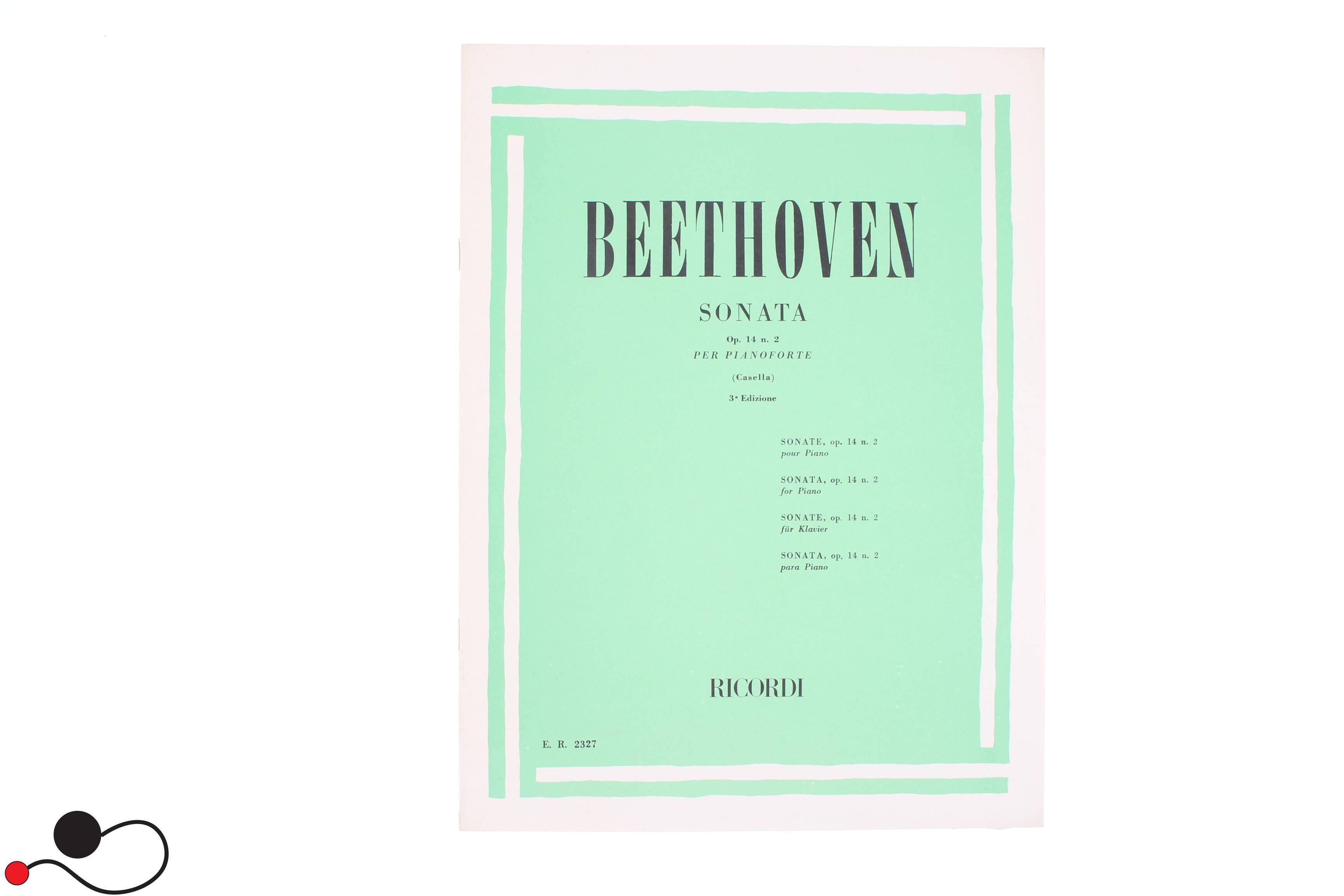 Spartito Ricordi Beethoven