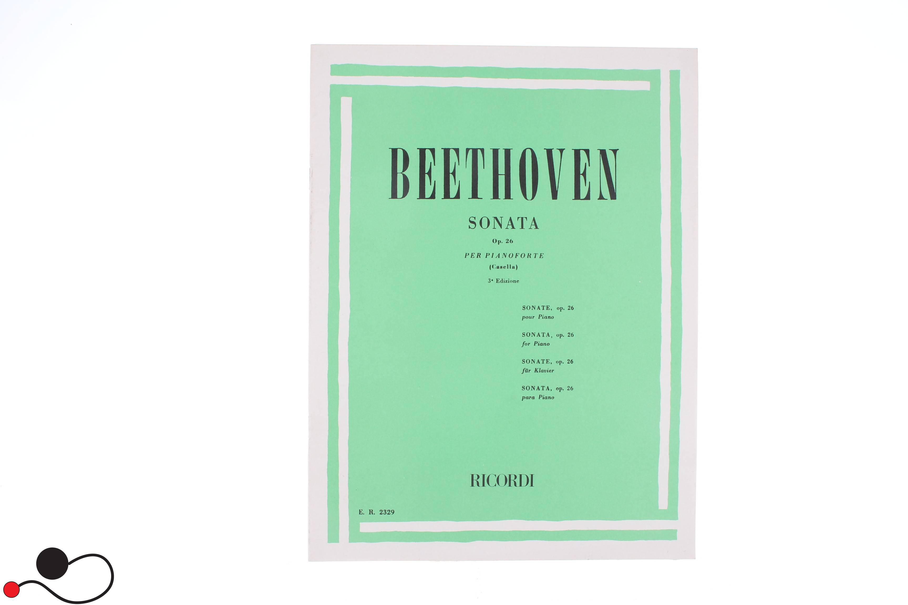 Spartito Ricordi Beethoven