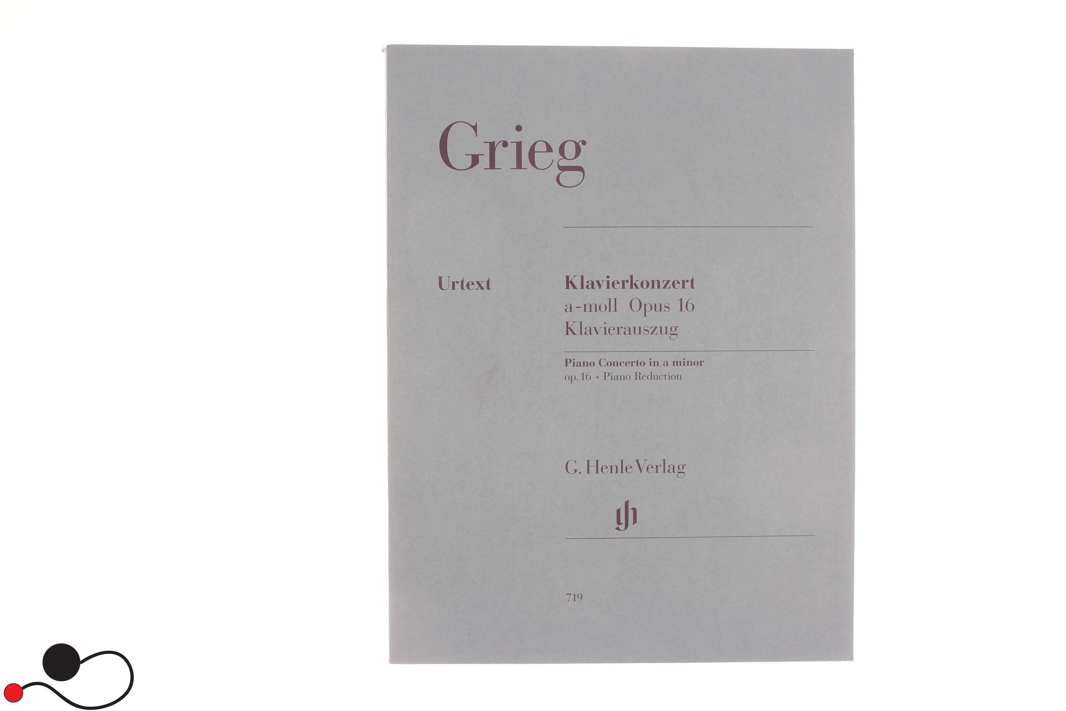 Spartito Henle Verlag Grieg