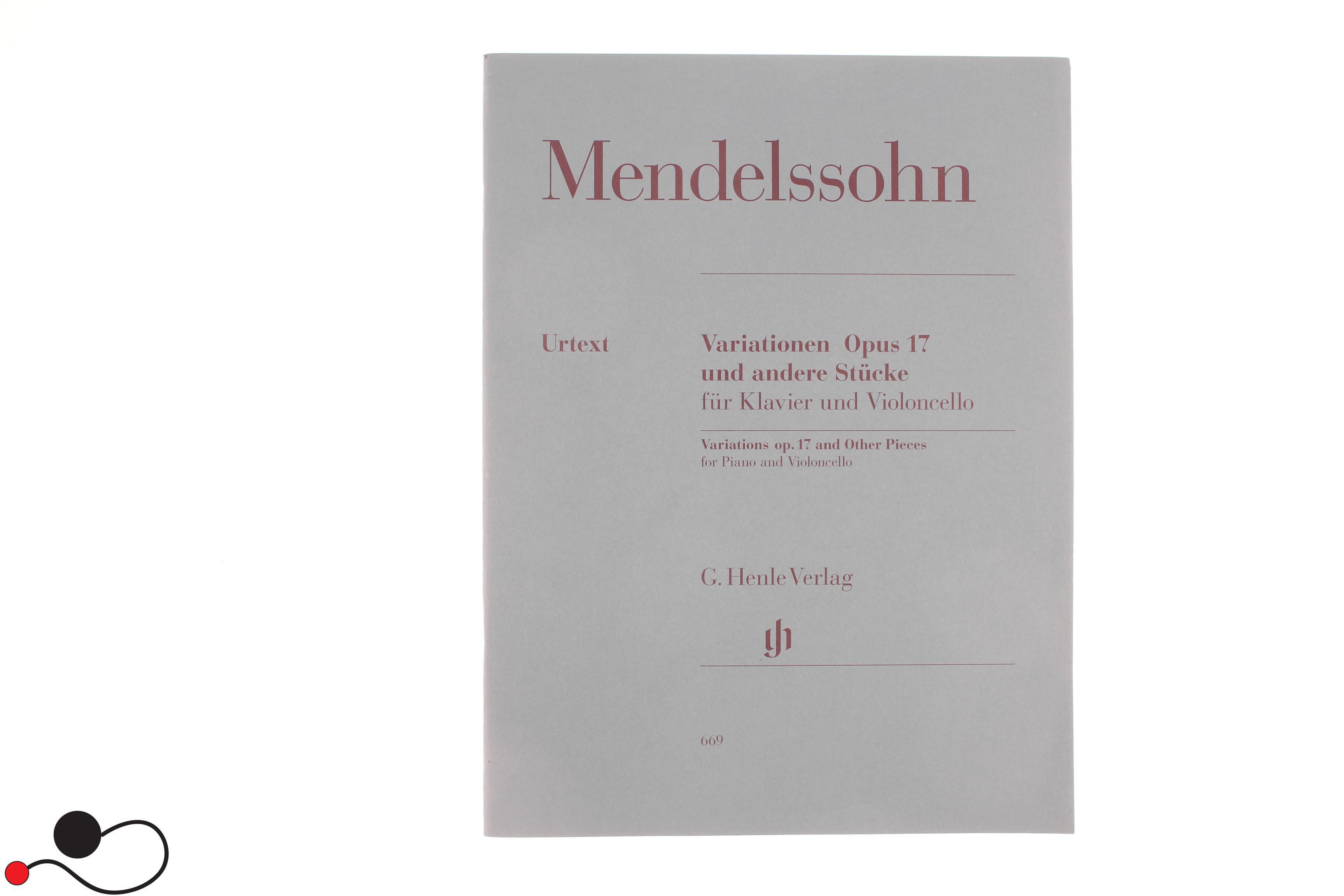 Spartito Henle Verlag Mendelssohn