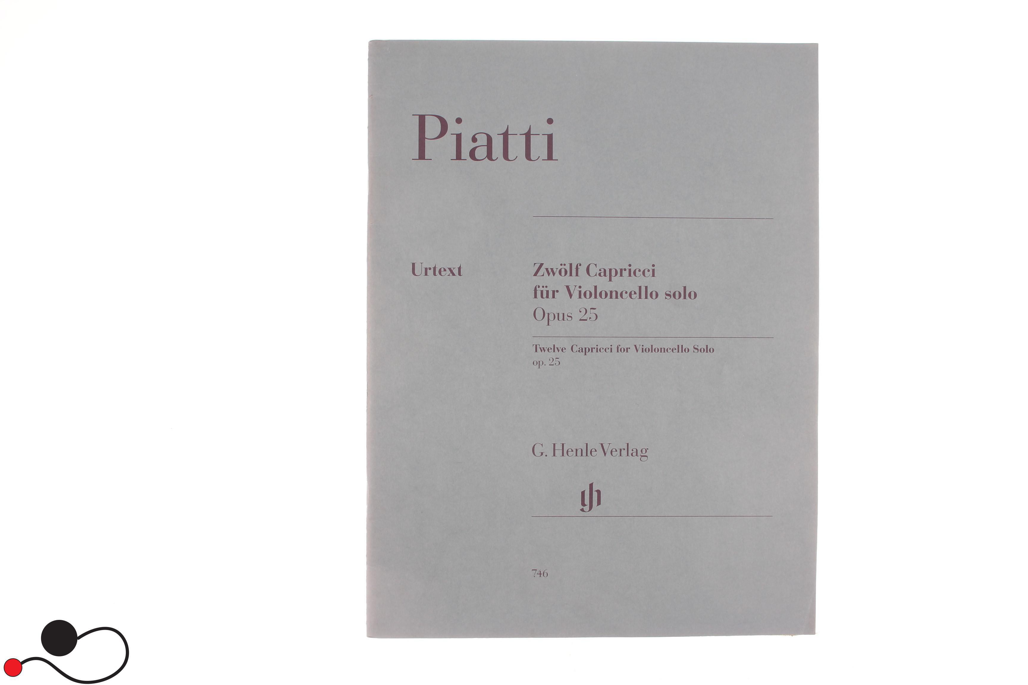 Spartito Henle Verlag Piatti