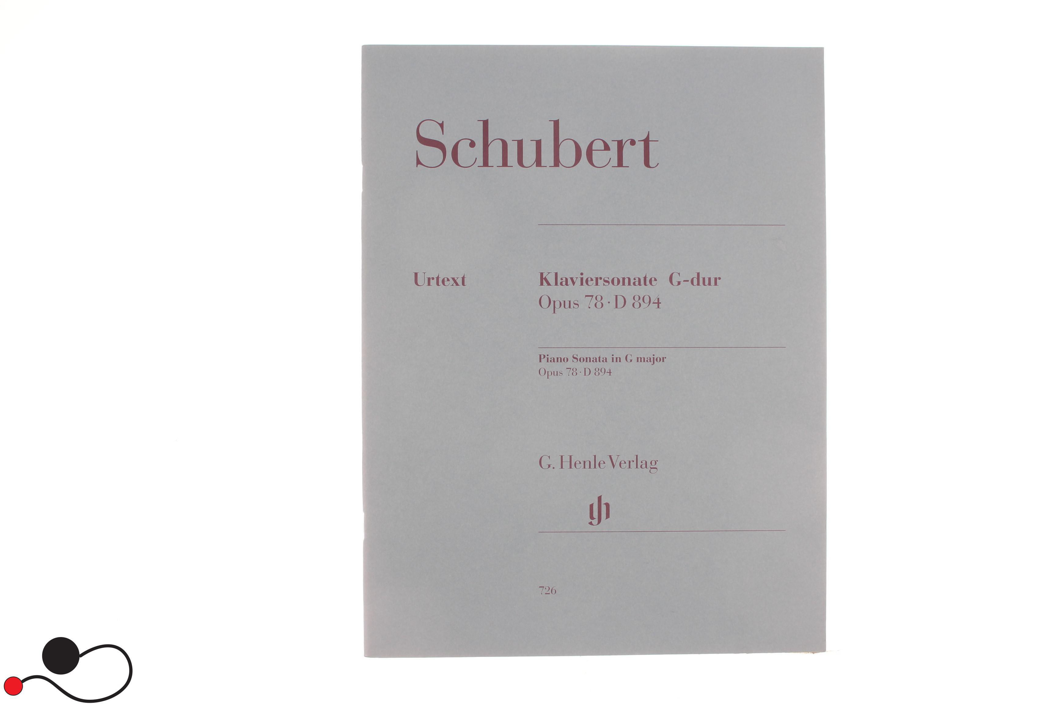 Spartito Henle Verlag Schubert