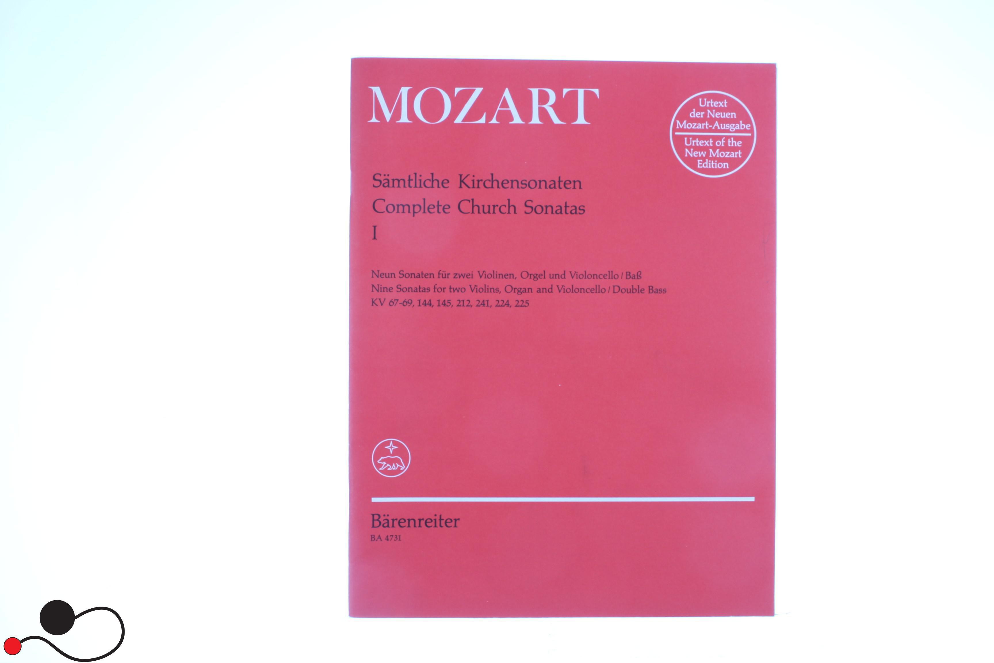 Spartito Barenreiter Mozart