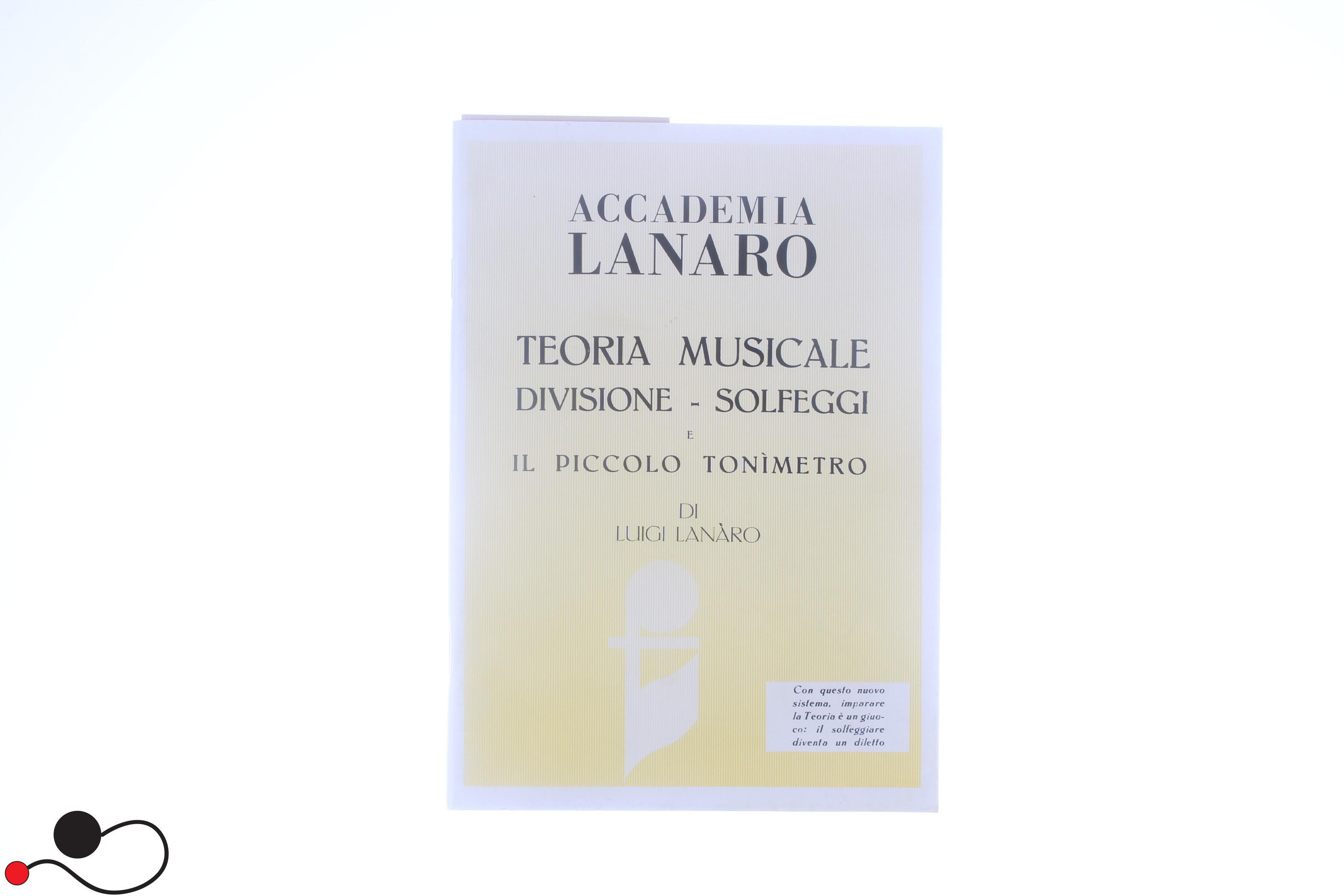 Manuale spartito Accademia Lanaro