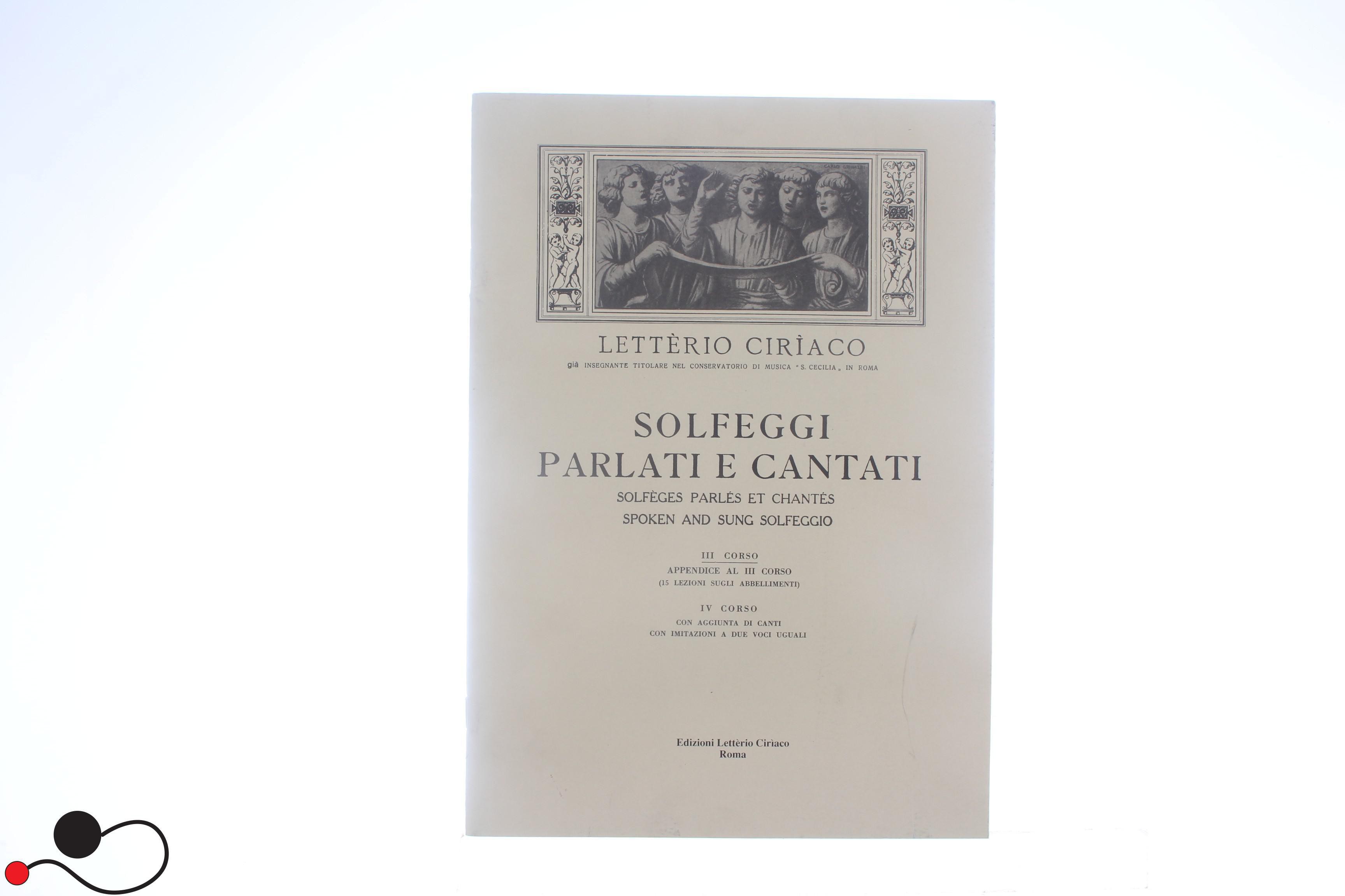 Spartito Letterio Ciriaco