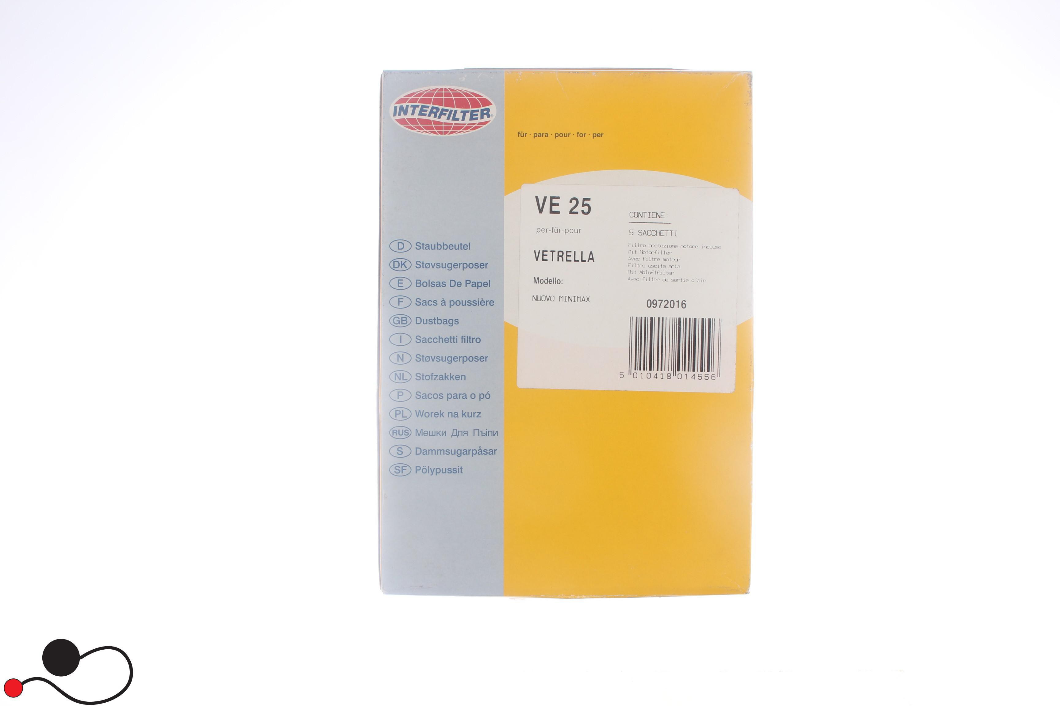 Sacchetto Aspirapolvere Italclean