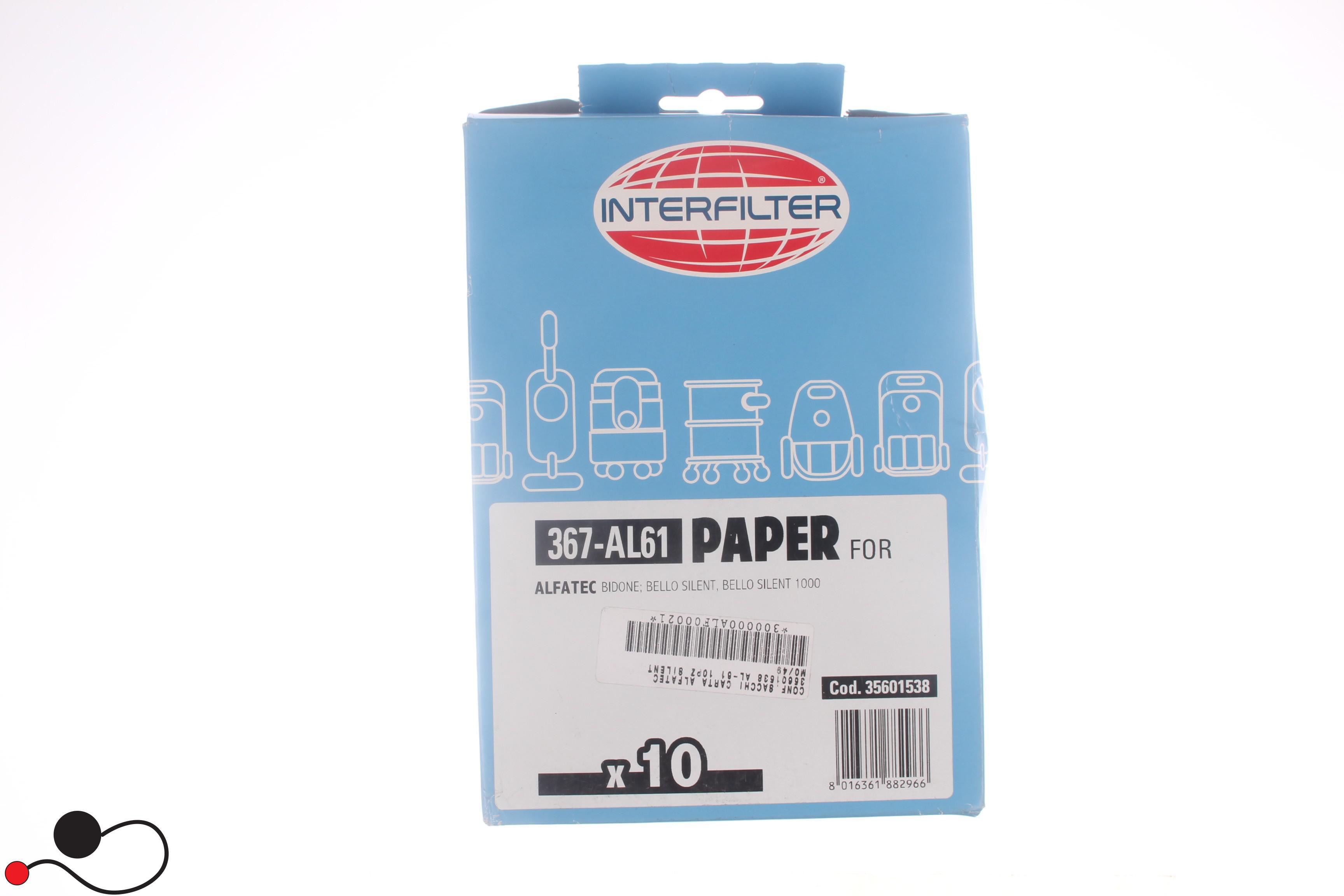 Sacchetto Aspirapolvere Interfilter
