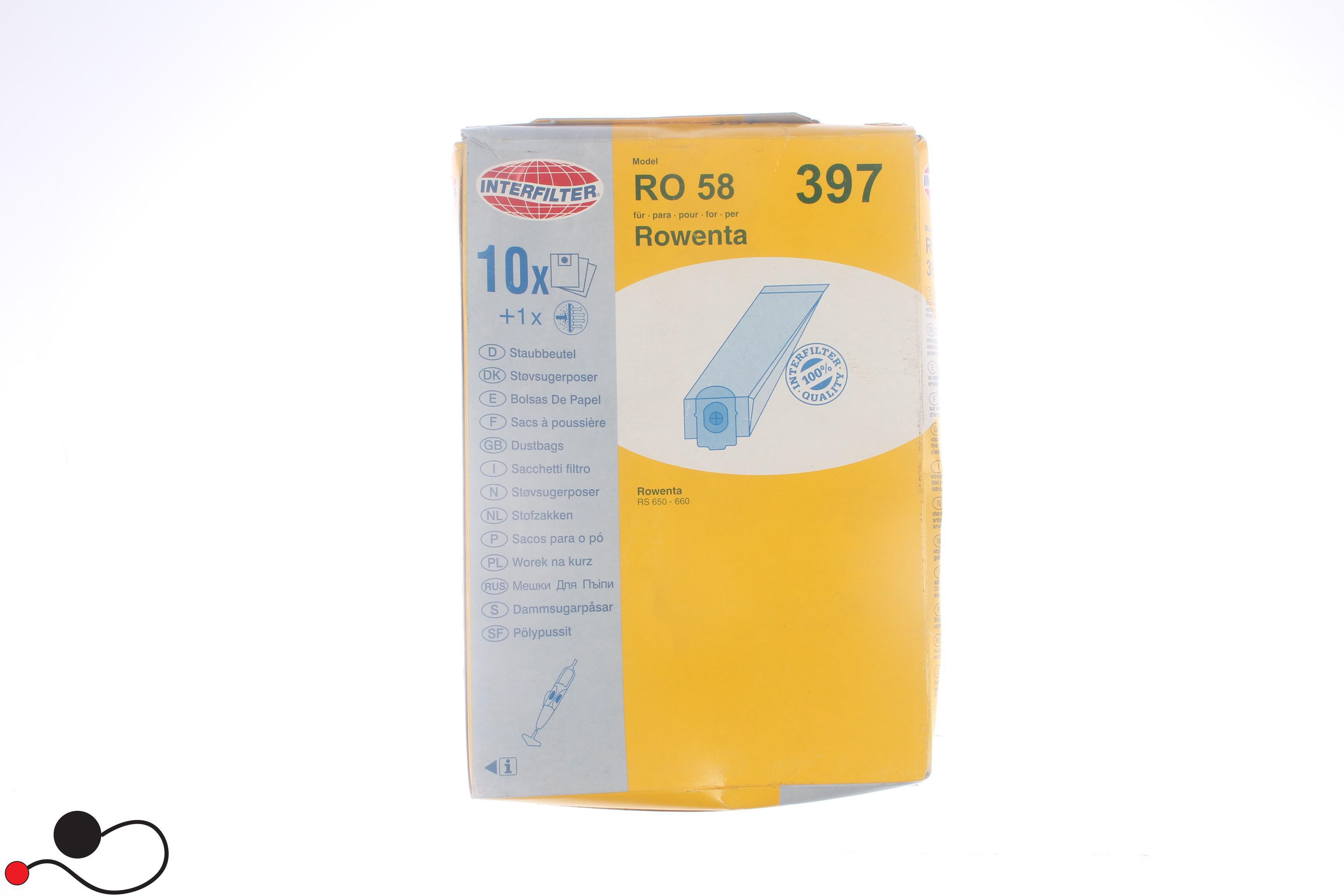 Sacchetto Aspirapolvere Interfilter