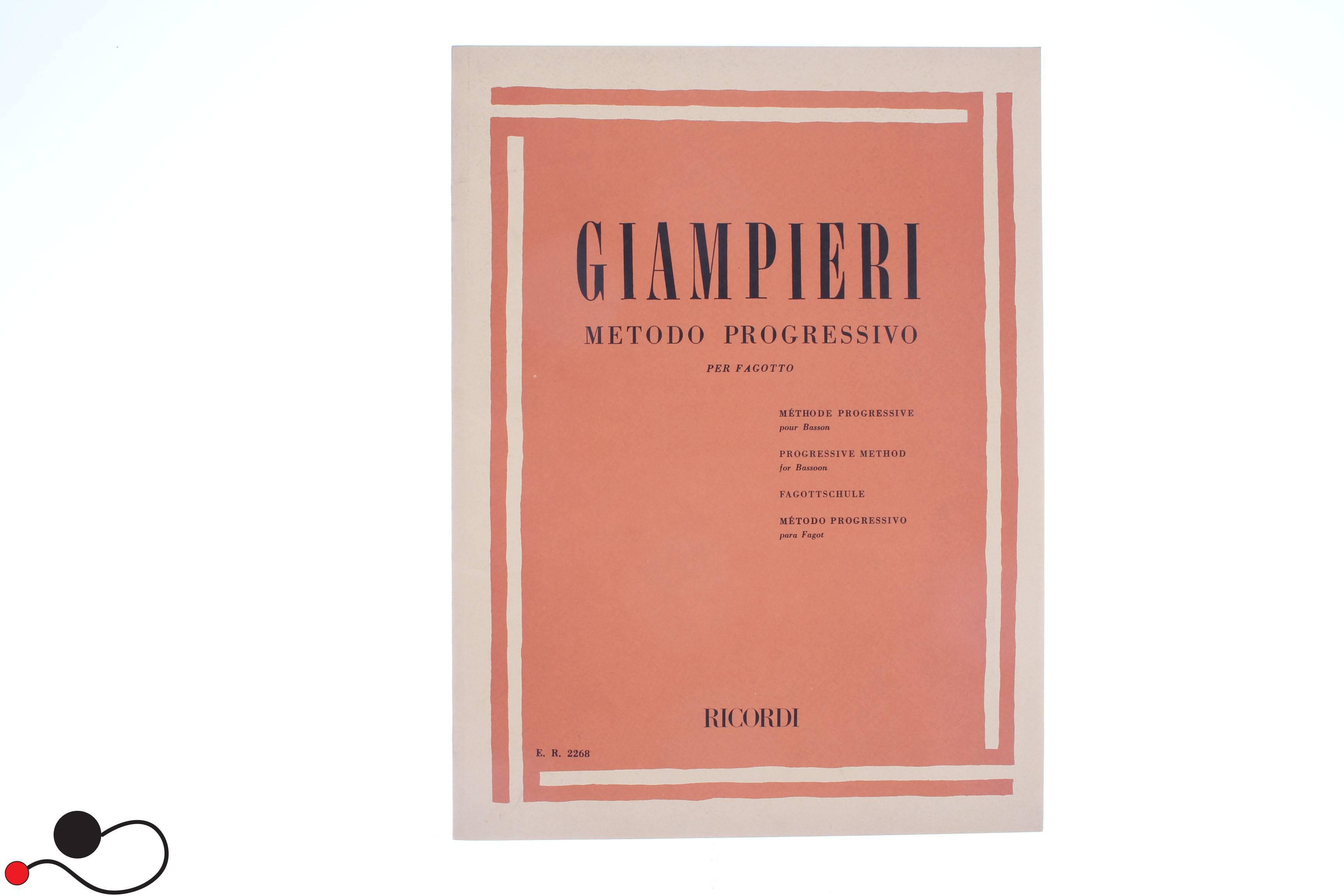 Spartito Ricordi Giampieri