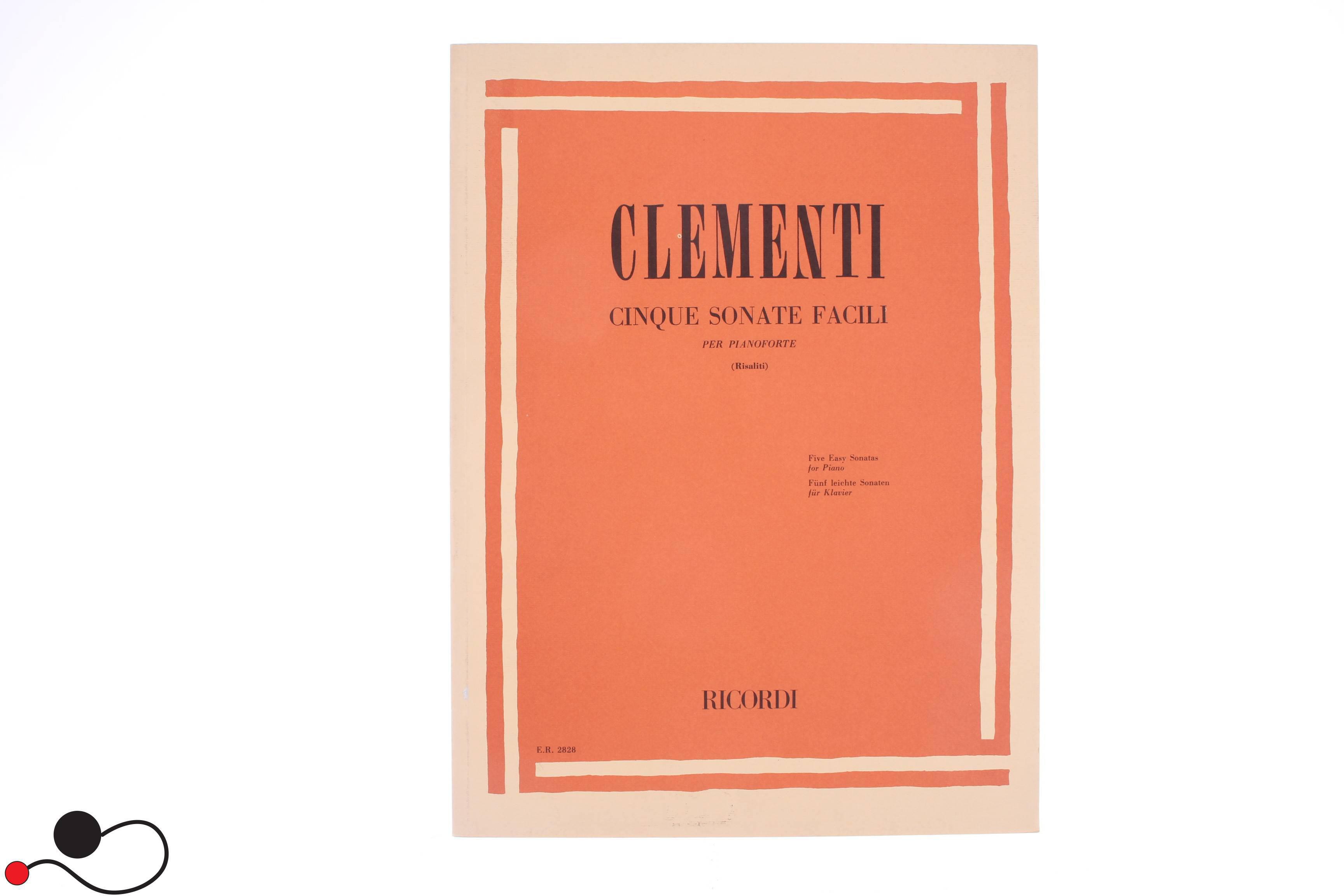 Spartito Ricordi Clementi