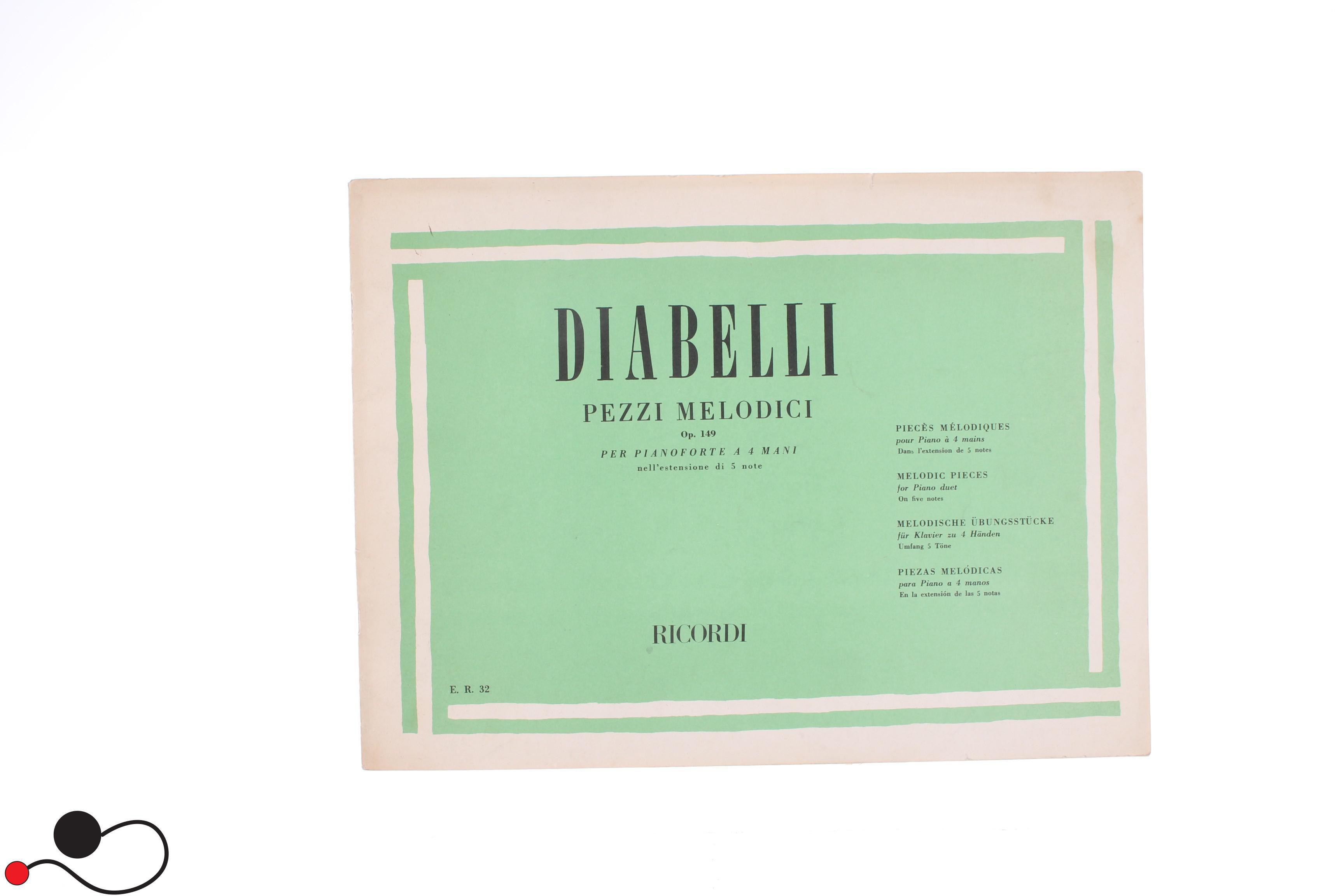 Spartito Ricordi Diabelli