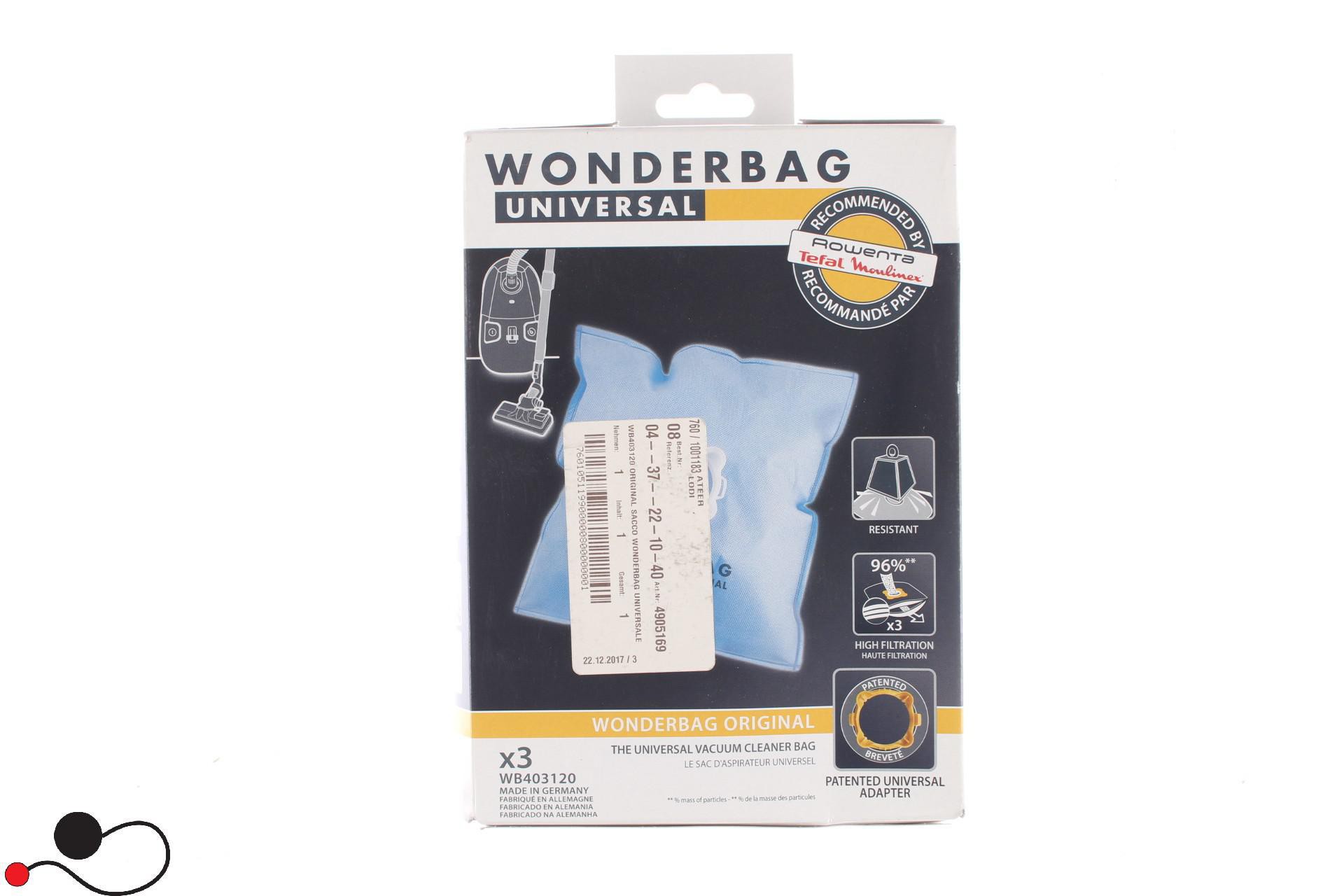 SACCHETTO ASPIRAPOLVERE WONDERBAG