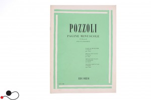 Spartito Ricordi Pozzoli