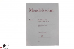 Spartito Henle Verlag Mendelssohn