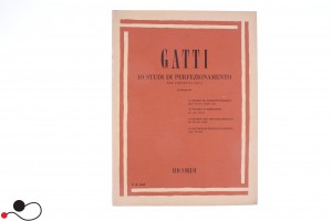 Spartito Ricordi Gatti