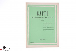 Spartito Ricordi Gatti